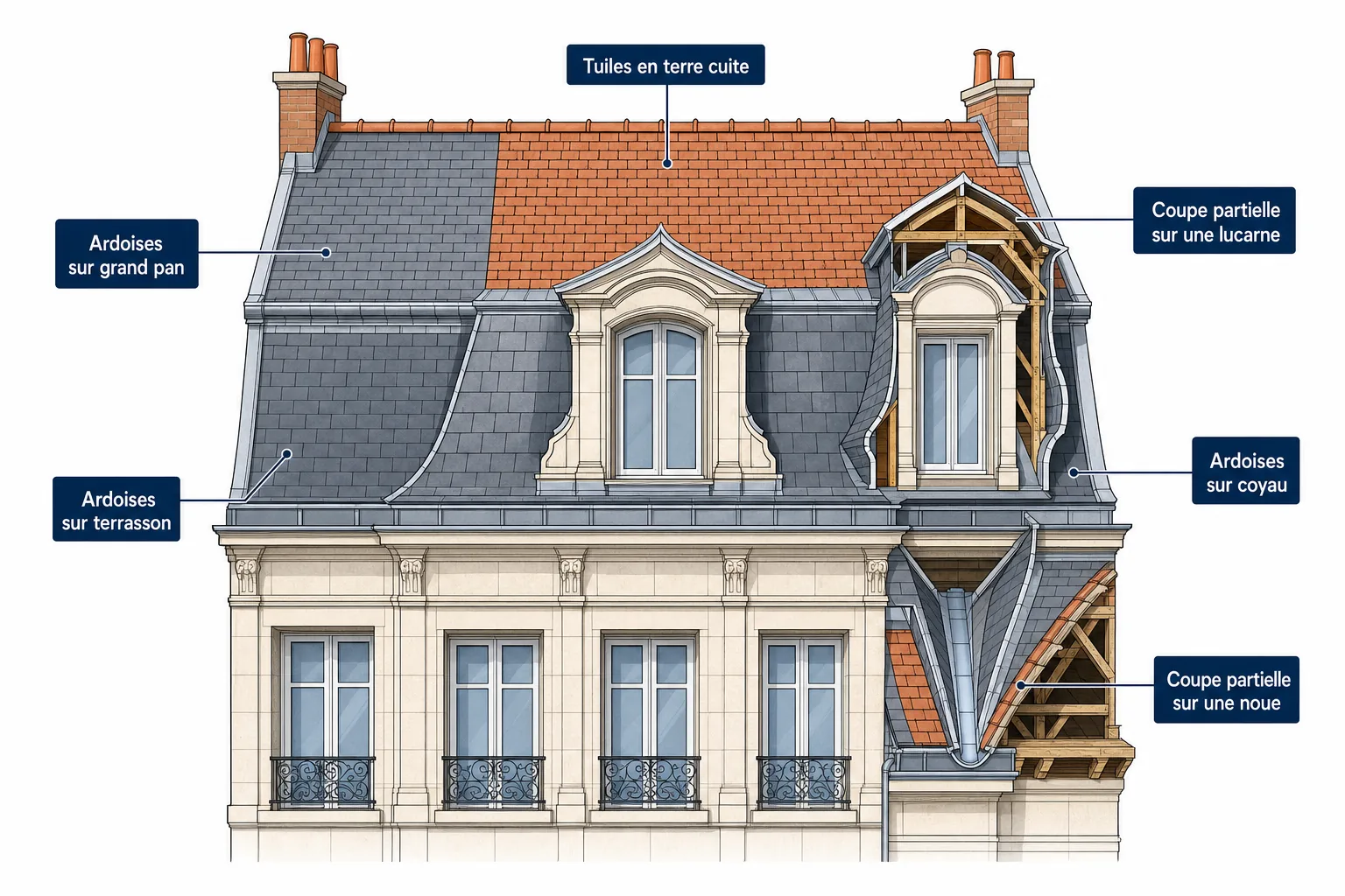 Le zinc rouennais : pourquoi tant de toits du centre en sont couverts