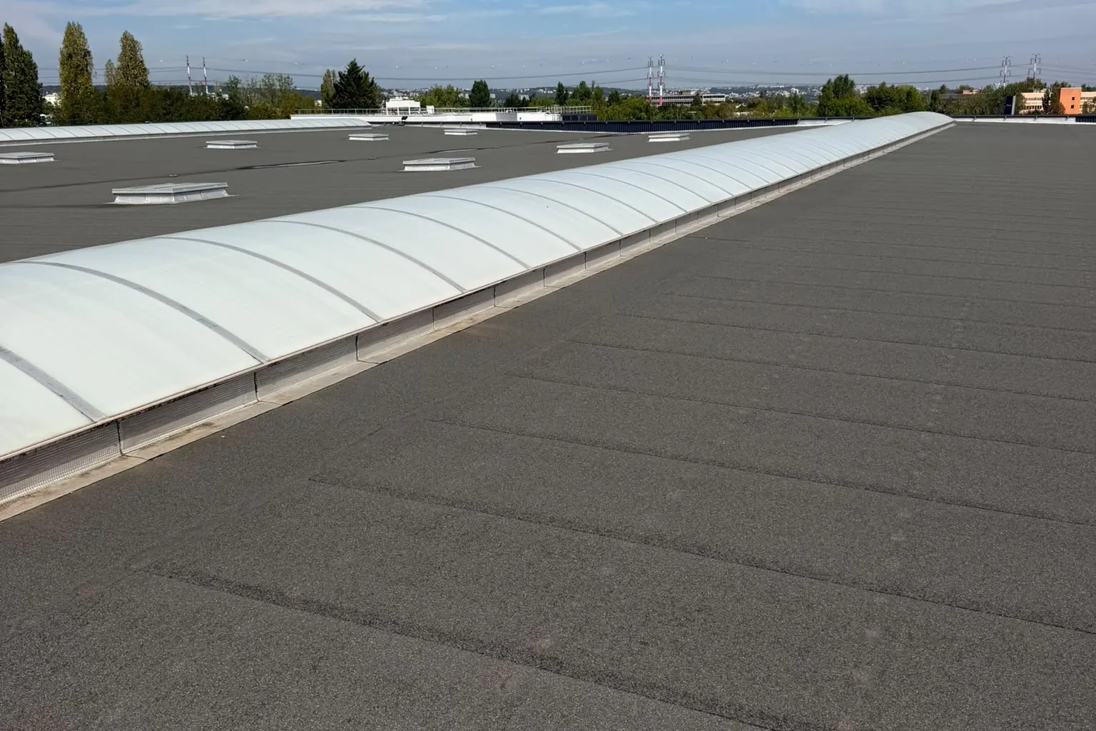 Entretien d'une toiture-terrasse : le chantier en images
